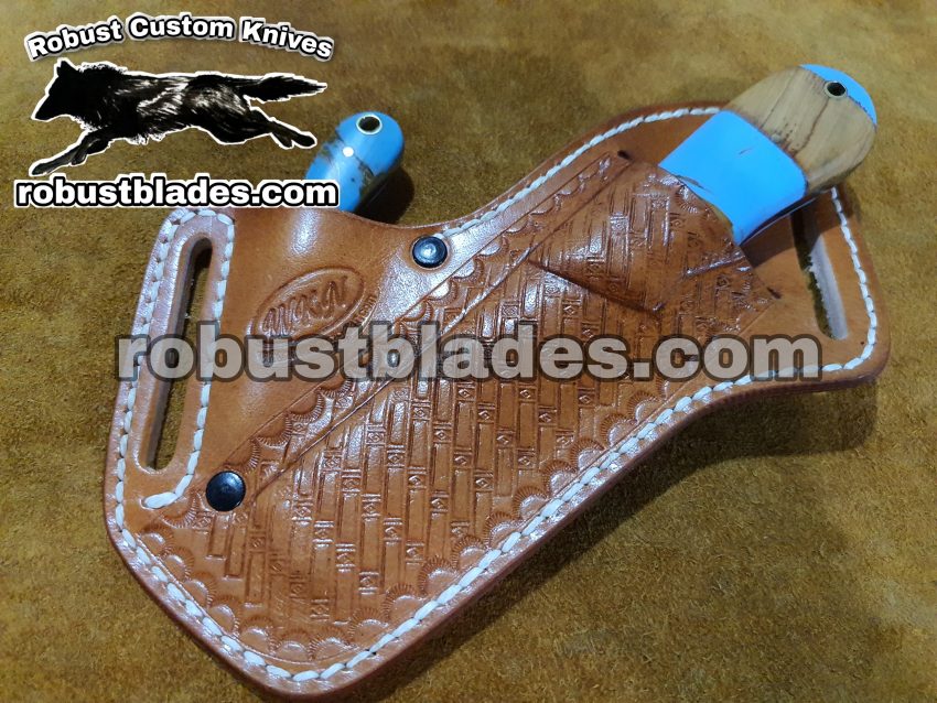 Custom Made Horse Rasp Steel Bull Cutter knives set...