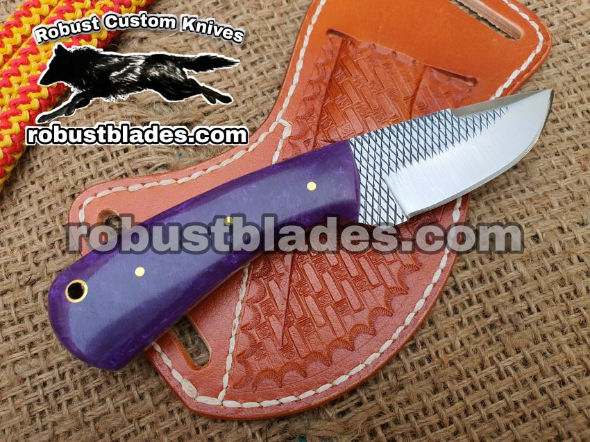 Custom Made Horse Rasp Steel Cowboy knife...