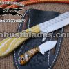 Custom Made 1095 Steel Bull Cutter and Skinner knives set...