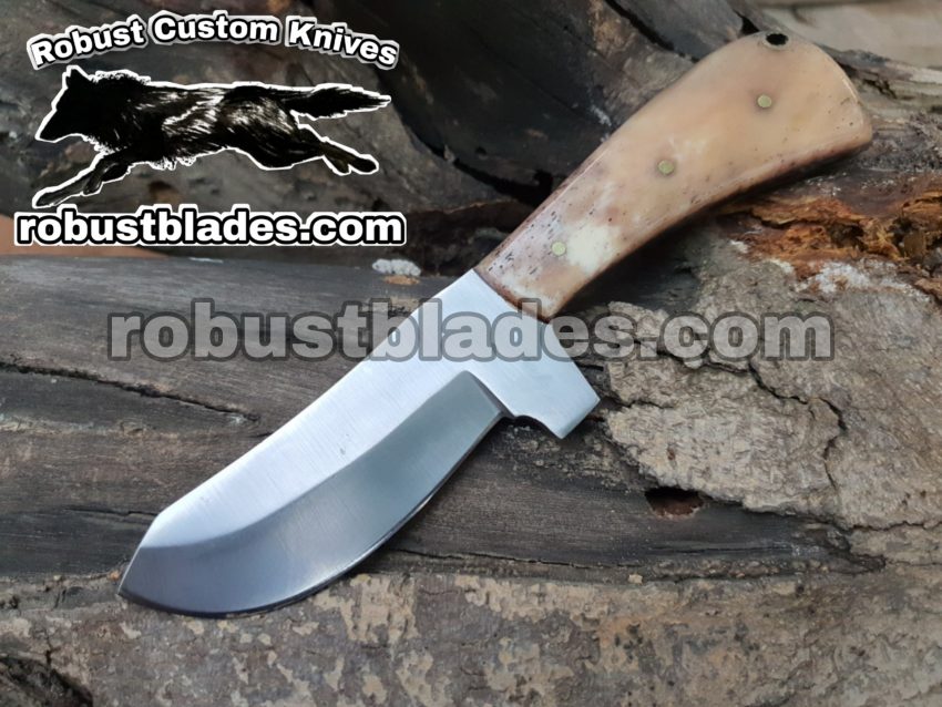 Custom Made J2 Steel Cowboy and Skinner knife....