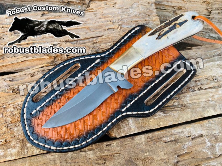 Custom Made 1095 Steel Cowboy and Skinner knife...