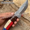 Custom Made Damascus Steel Cowboy and Skinner knife...