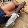 Custom Made Damascus Steel Tracker knife...