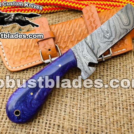 Damascus Steel Bull Cutter knife...