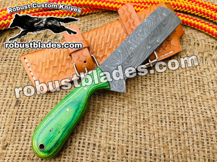 Damascus Steel Bull Cutter knife...