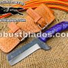 1095 Steel File Stamp Bull Cutter knife...