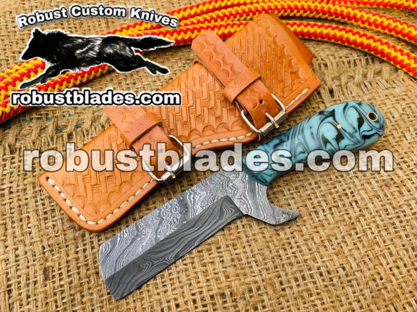 Damascus Steel Bull Cutter knife...