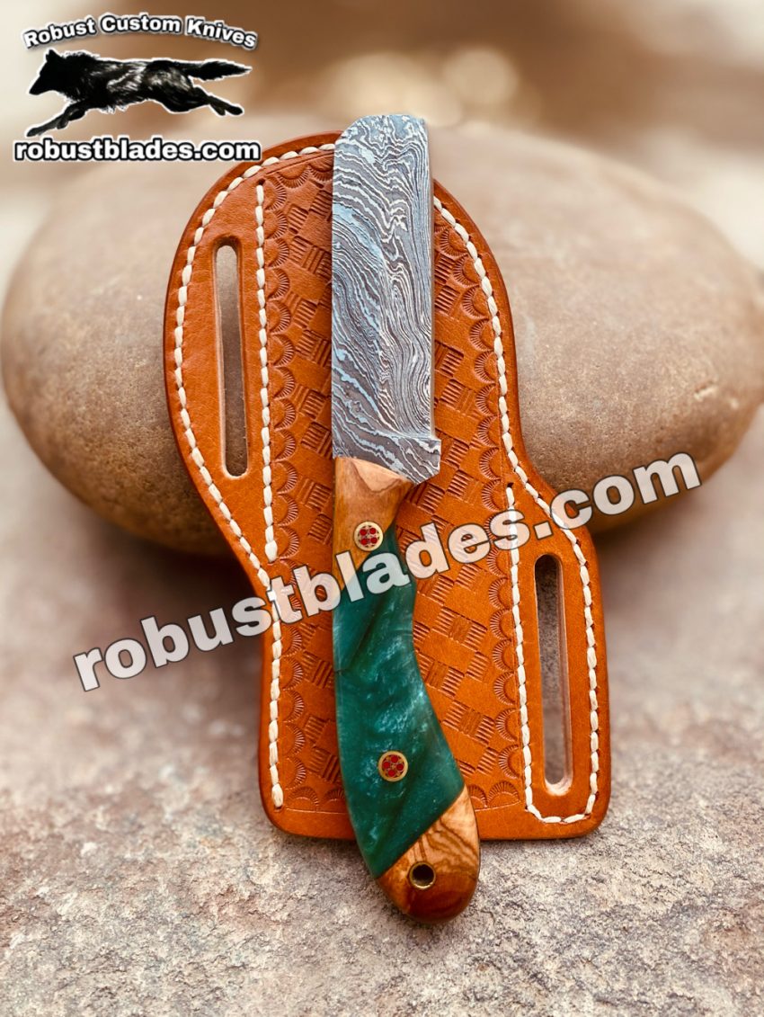 Damascus Steel Bull Cutter knife...