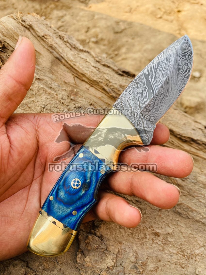 Damascus Steel Cowboy knife…