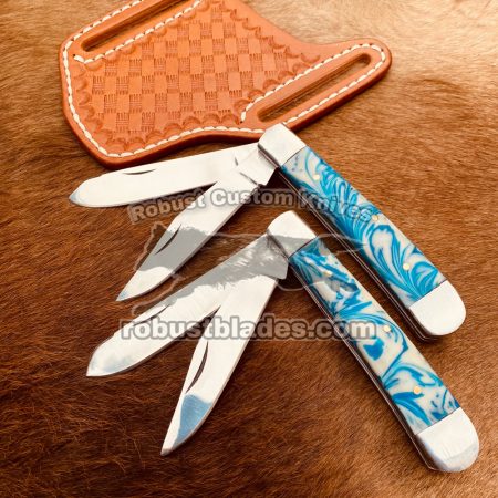 Damascus Steel Peacock knife…