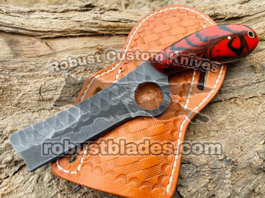 Custom Made 1095 Steel Pistol Cutter knife…