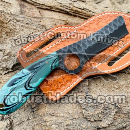 Custom Made 1095 Steel Pistol Cutter knife…