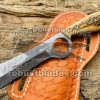 Custom Made Damascus Steel Pistol Cutter knife…