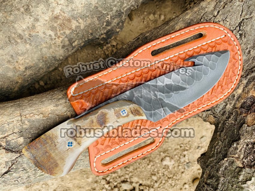 1060 Steel Gut Hook knife…