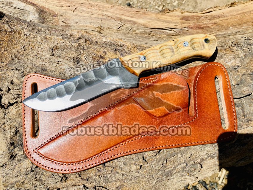 Custom Made D2 Steel Cowboy and Skinner knife…