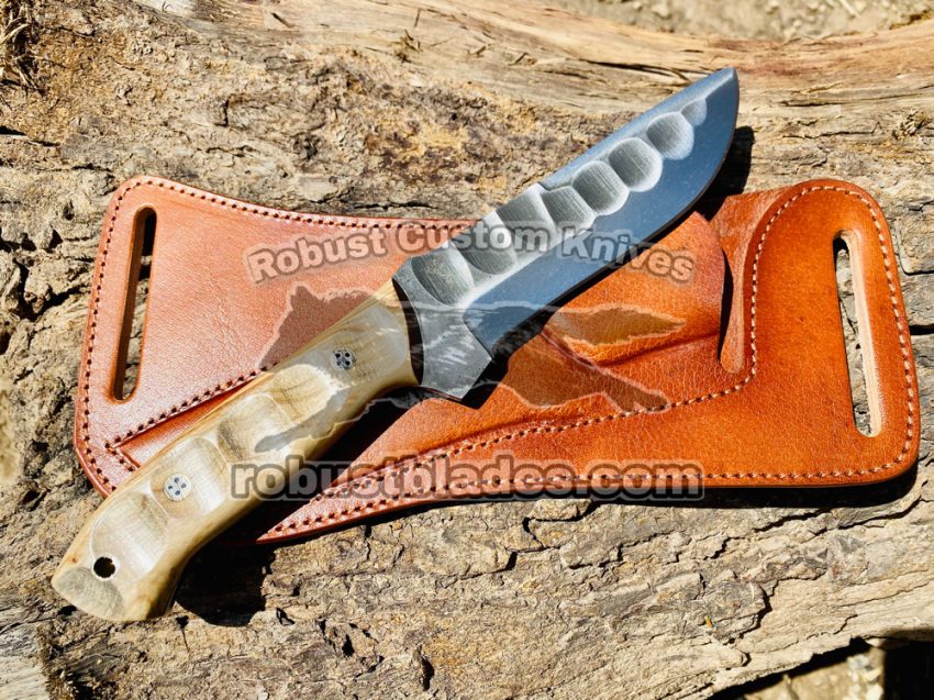 Custom Made D2 Steel Cowboy and Skinner knife…