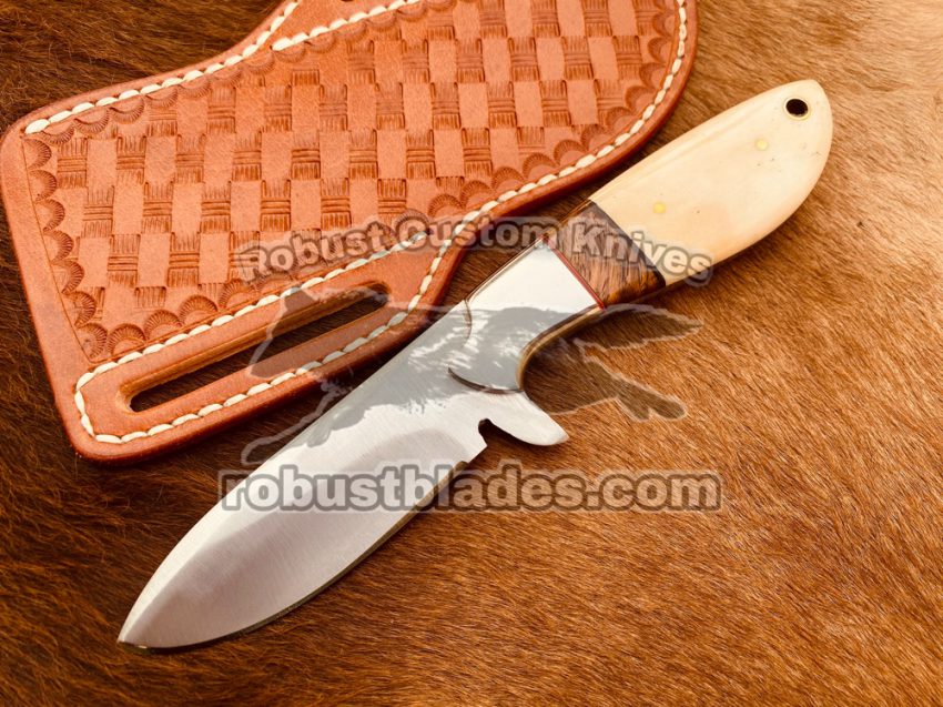 Custom Made J2 Stainless Steel Cowboy knife…