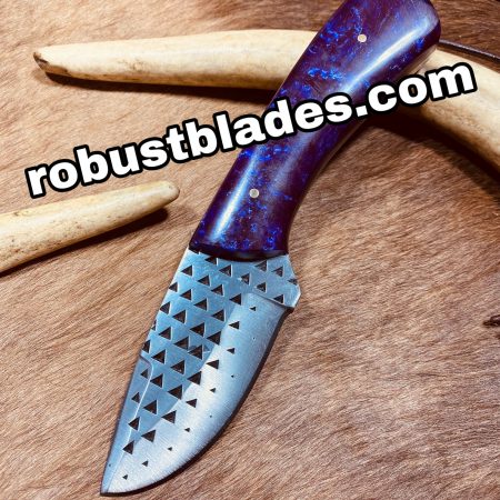 Custom Hand Made Damascus Steel Bull Cutter knife…