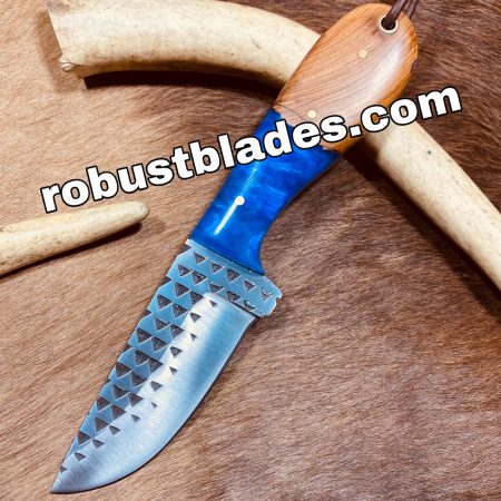 Custom Hand Made Horse Rasp Steel Cowboy knife…