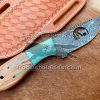 Custom Hand Made Damascus Steel Full Tang Blade Cowboy knife…