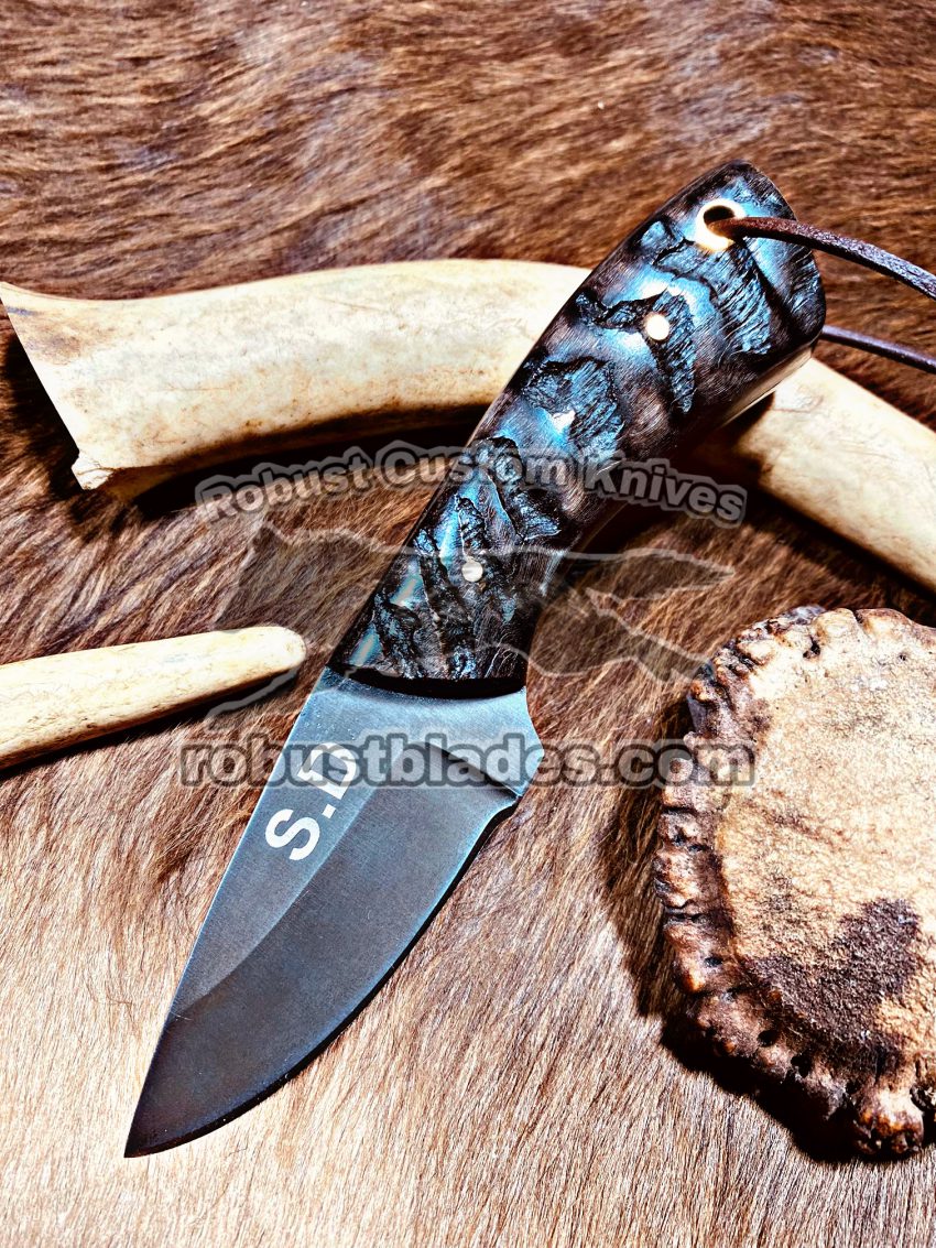 Custom Hand Made 1095 High Carbon Steel Fixed Blade Cowboy knife…