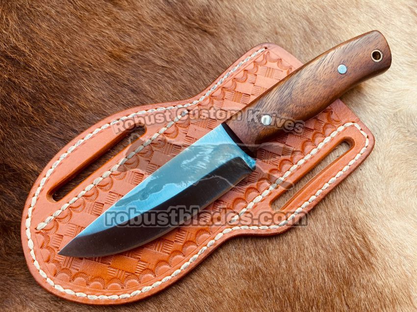 Custom Hand Made High Carbon Steel Full Tang Blade Cowboy knife…