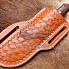 Custom Hand Made Damascus Steel Full Tang Blade Cowboy knife…