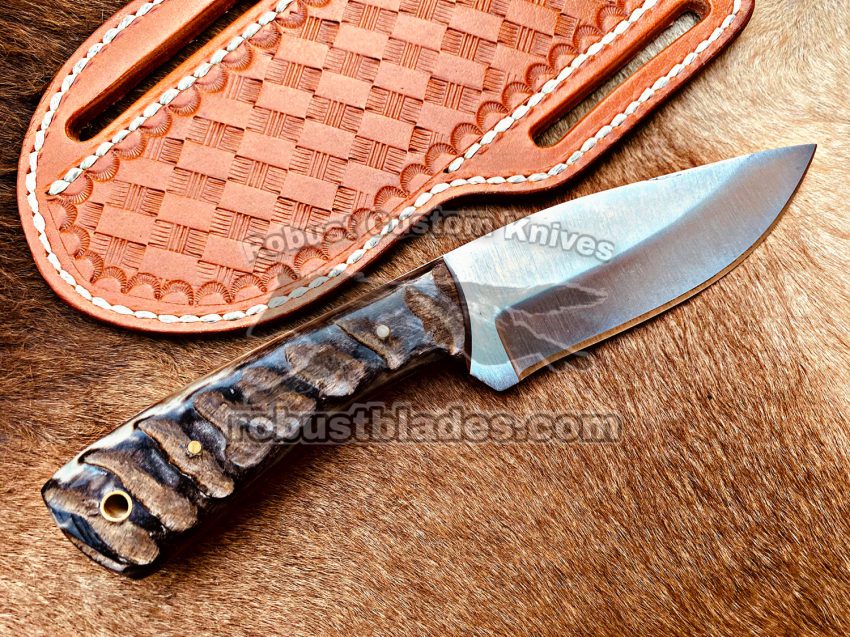 Custom Hand Made High Carbon Steel Full Tang Blade Cowboy knife…