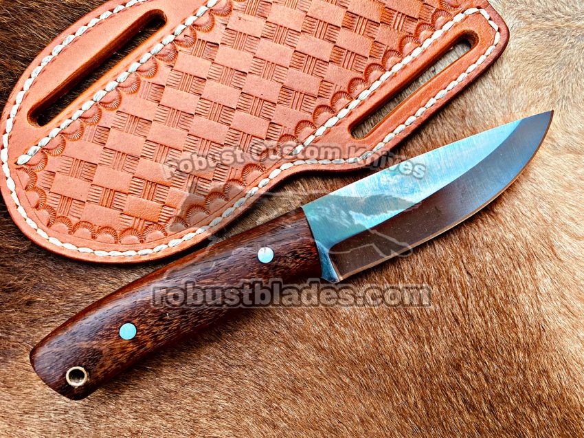 Custom Hand Made High Carbon Steel Full Tang Blade Cowboy knife…