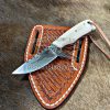 Custom Made Horse Rasp Steel Full Tang Blade Cowboy Skinner knife…