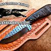 Black Smith Made Of Rasp Steel Full Tang Blade Cowboy knife…