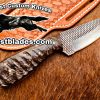 Black Smith Made Of Rasp Steel Full Tang Blade Cowboy knife…