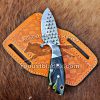 Black Smith Cowboy And Skinner knife m Made Of Horse Rasp Stainless Steel.