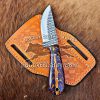 Black Smith Cowboy And Skinner knife Made Of Horse Rasp Stainless Steel.