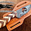 Black Smith Made Of Cowboy and Skinner knife With Damascus Steel…