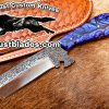 Black Smith Made Of 1095 High Carbon Steel Full Tang Blade Bull Cutter knife…