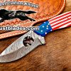 Black Smith Made Of Cowboy And Skinner Knife With Damascus Steel…