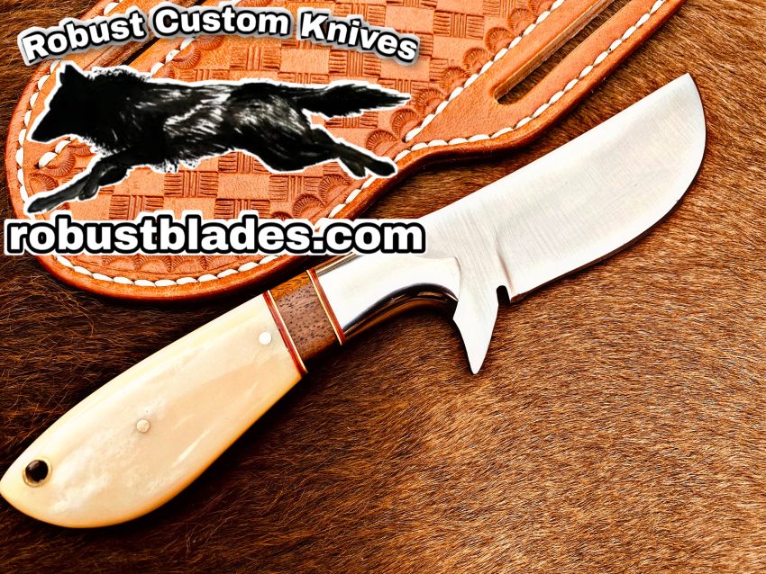 Black Smith Made Of Cowboy And Skinner Knife With D2 Steel…