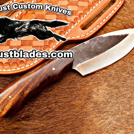 Black Smith Made Of And Skinner Knife With 1095 High Carbon Steel…