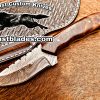 Black Smith Made Of Cowboy And Skinner Knife With Damascus Steel…