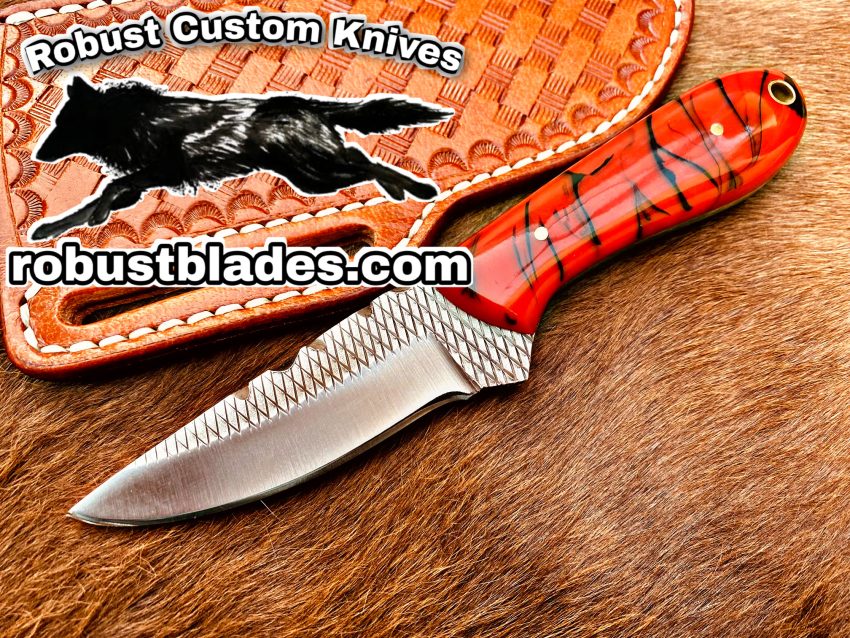 Black Smith Made Of Cowboy And Skinner Knife With Stainless Steel…