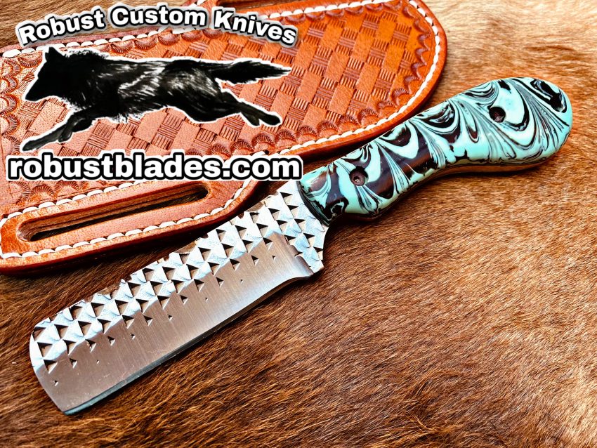 Black Smith Made Of Stainless Steel Full Tang Blade Bull Cutter Knife…