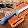 Black Smith Made Stainless Steel Full Tang Blade Bull Cutter Knife…