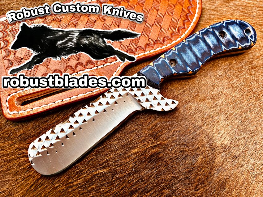 Black Smith Made Of Stainless Steel Full Tang Blade Bull Cutter Knife…