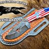 Custom Handmade Knives Black Smith Made Of Damascus Steel Full Tang Blade Bull Cutter Knife…