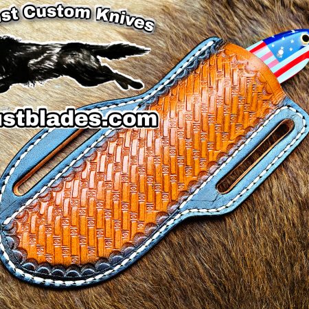 Custom Handmade Knives Black Smith Made Of Damascus Steel Full Tang Blade Bull Cutter Knife…