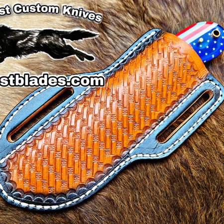 Custom Handmade Knives Black Smith Made Of Damascus Steel Full Tang Blade Bull Cutter Knives…