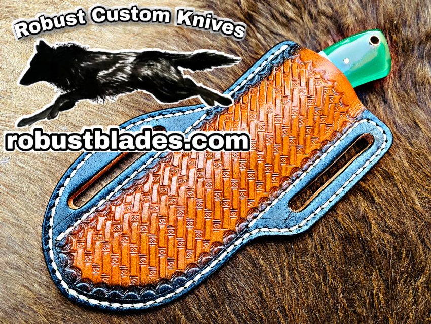 Custom Handmade Knives Black Smith Made Of Damascus Steel Full Tang Blade Bull Cutter Knife…