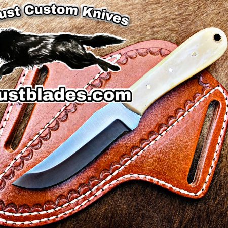 Black Smith Made Of D2 Full Tang Blade Bull Cutter Knife…