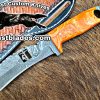 Black Smith Made Of Hawksbill Lineman Knife With Damascus Steel…